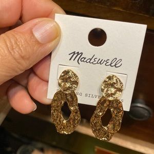 Madewell gold earrings